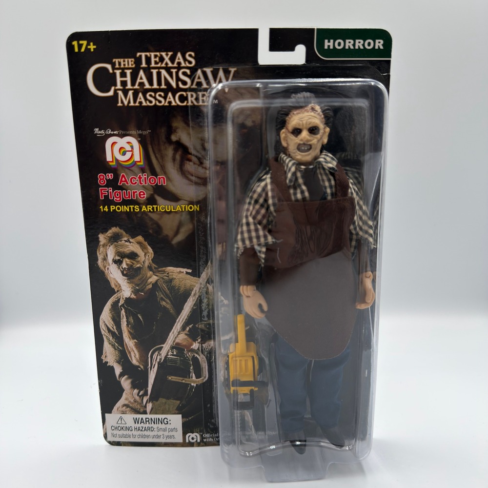 Mego Leatherface Texas Chainsaw Massacre 8 inch Action Figure Horror 62789 NEW